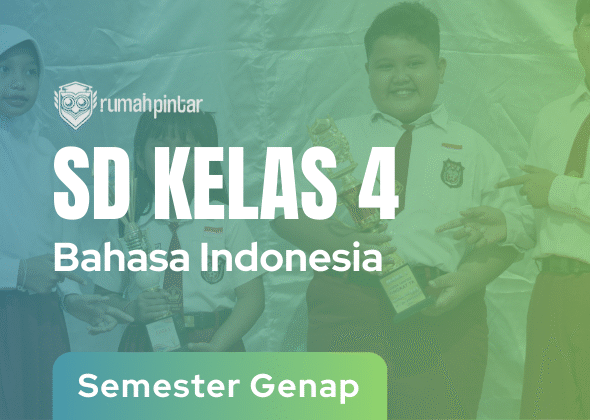Bahasa Indonesia SD Kelas 4 Semester Genap
